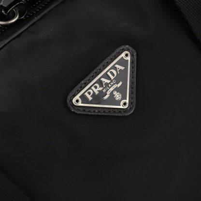Prada Vintage Boston Bag Nylon, Black, Nylon, Travel Bag