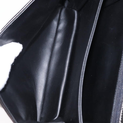Bally Vintage Handbag Leather, BLACK, LEATHER, Handbag