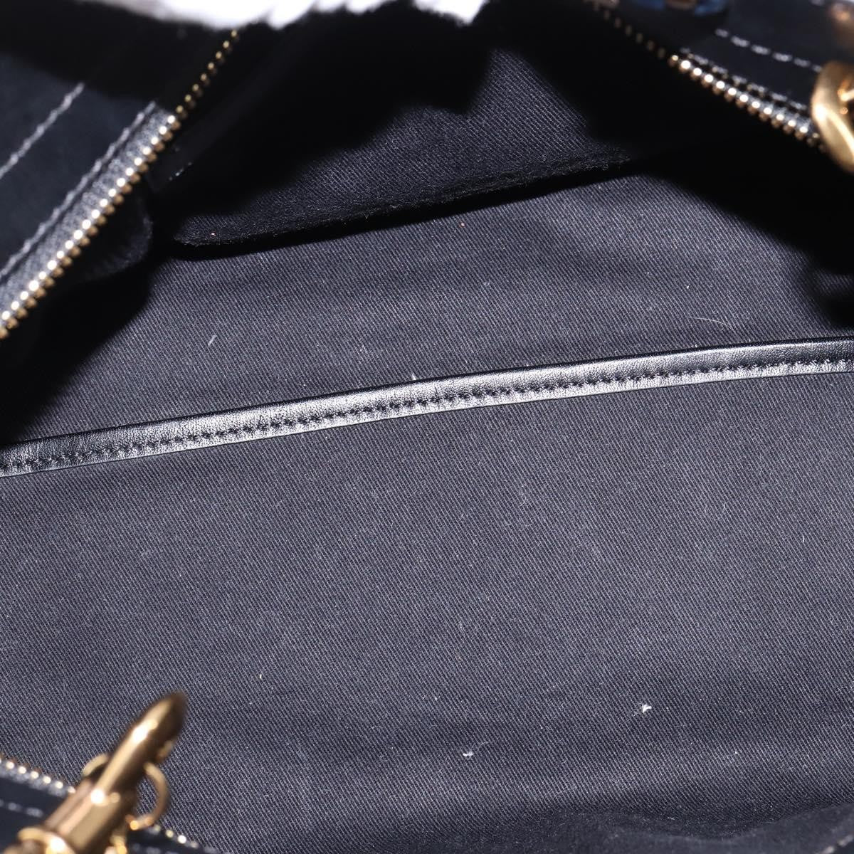 Chloe Alice Satchel Leather, NAVY, LEATHER, Handbag