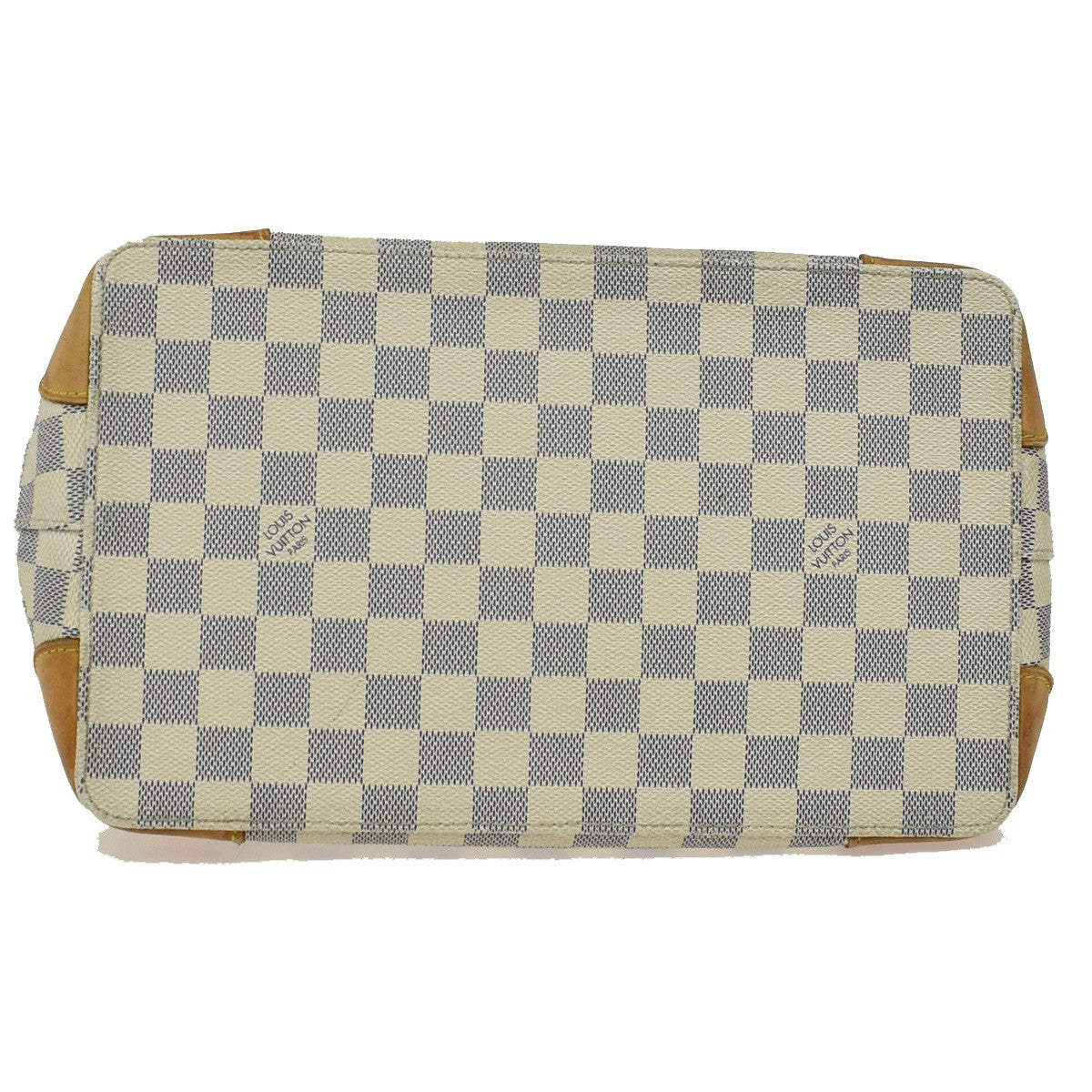 Louis Vuitton Hampstead Handbag Damier, WHITE, CANVAS, Shoulder bag