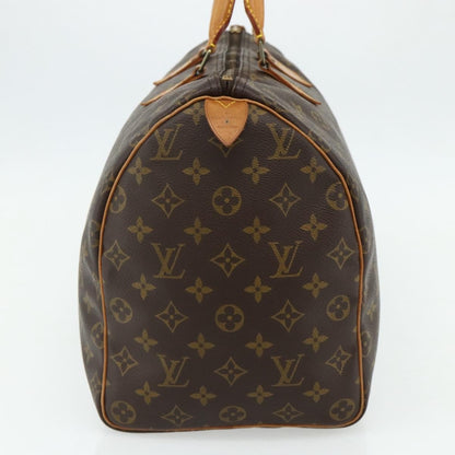 Louis Vuitton Speedy Handbag Monogram Canvas, Brown, Canvas, Handbag