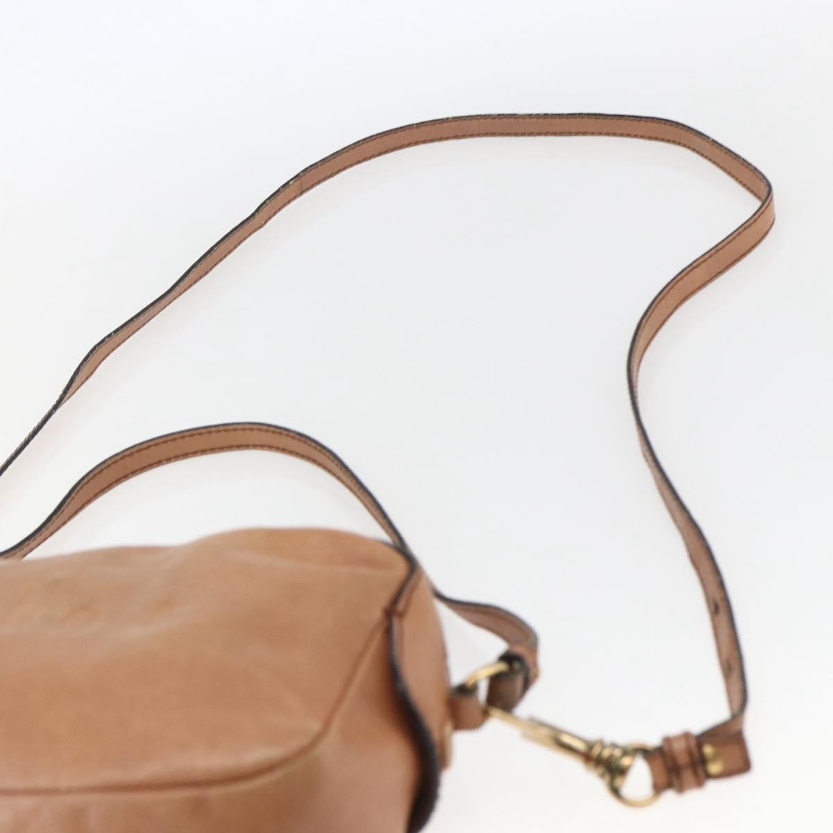 Chloe Vintage Shoulder Bag Leather, BROWN, LEATHER, Shoulder bag