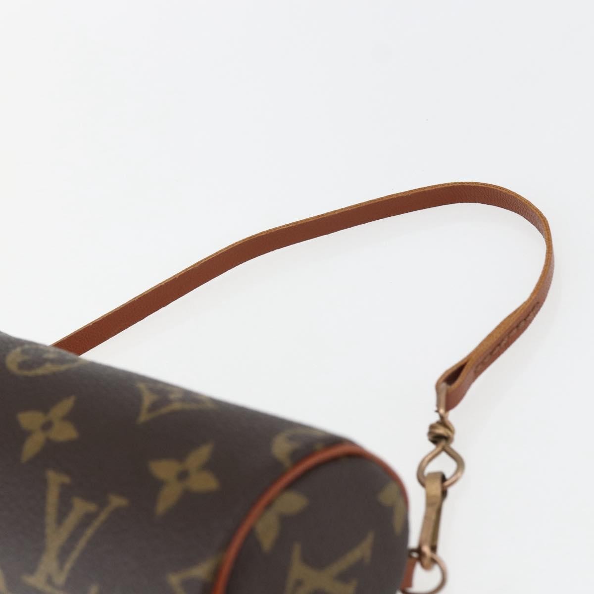 Louis Vuitton Papillon Pochette Monogram Canvas, BROWN, CANVAS, Clutche & pouche