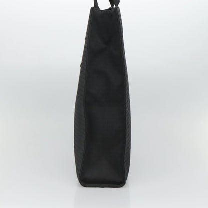 Christian Dior Vintage Tote Canvas, BLACK, CANVAS, Tote bag