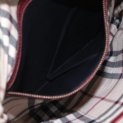 Burberry Vintage Shoulder Bag Leather, RED, LEATHER, Shoulder bag