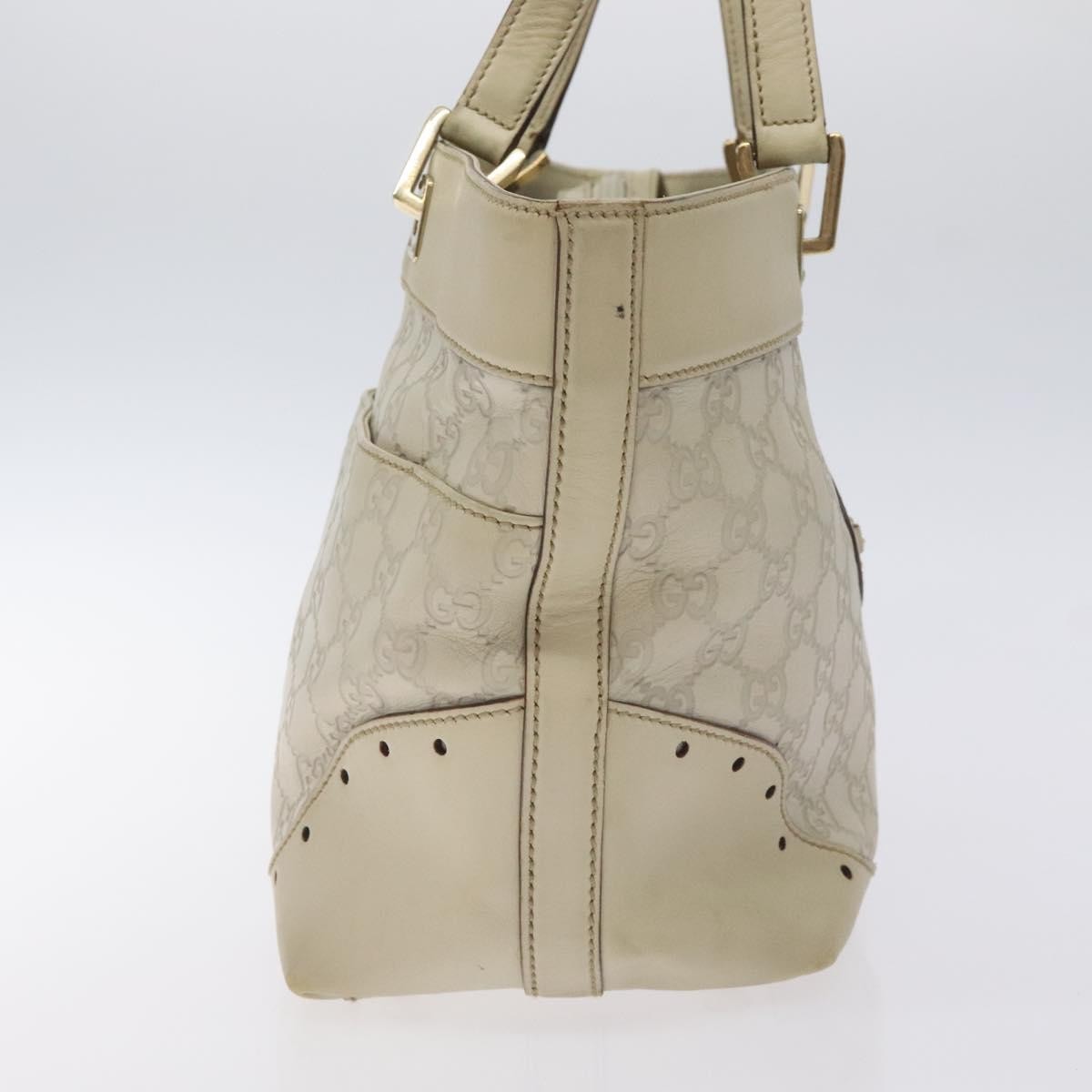 Gucci GG Canvas Bag Canvas, WHITE, CANVAS, Tote bag