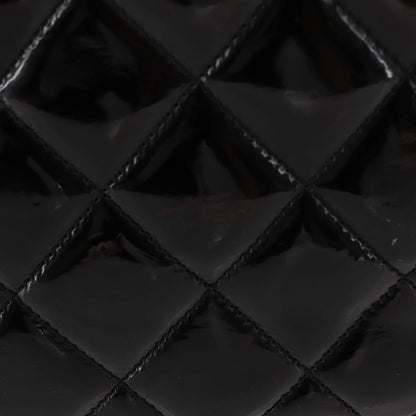 Chanel Grand Shopping Tote Quilted Patent, BLACK, PATENT_LEATHER, Tote bag