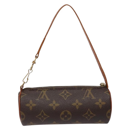 Louis Vuitton Papillon Pochette Monogram Canvas, BROWN, CANVAS, Handbag
