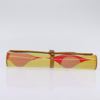 Louis Vuitton Fleurs Pochette Printed Monogram Vernis, MULTICOLOUR, PATENT_LEATHER, Clutche & pouche