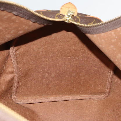 Louis Vuitton Keepall Bag Monogram Canvas, BROWN, CANVAS, Travel bag