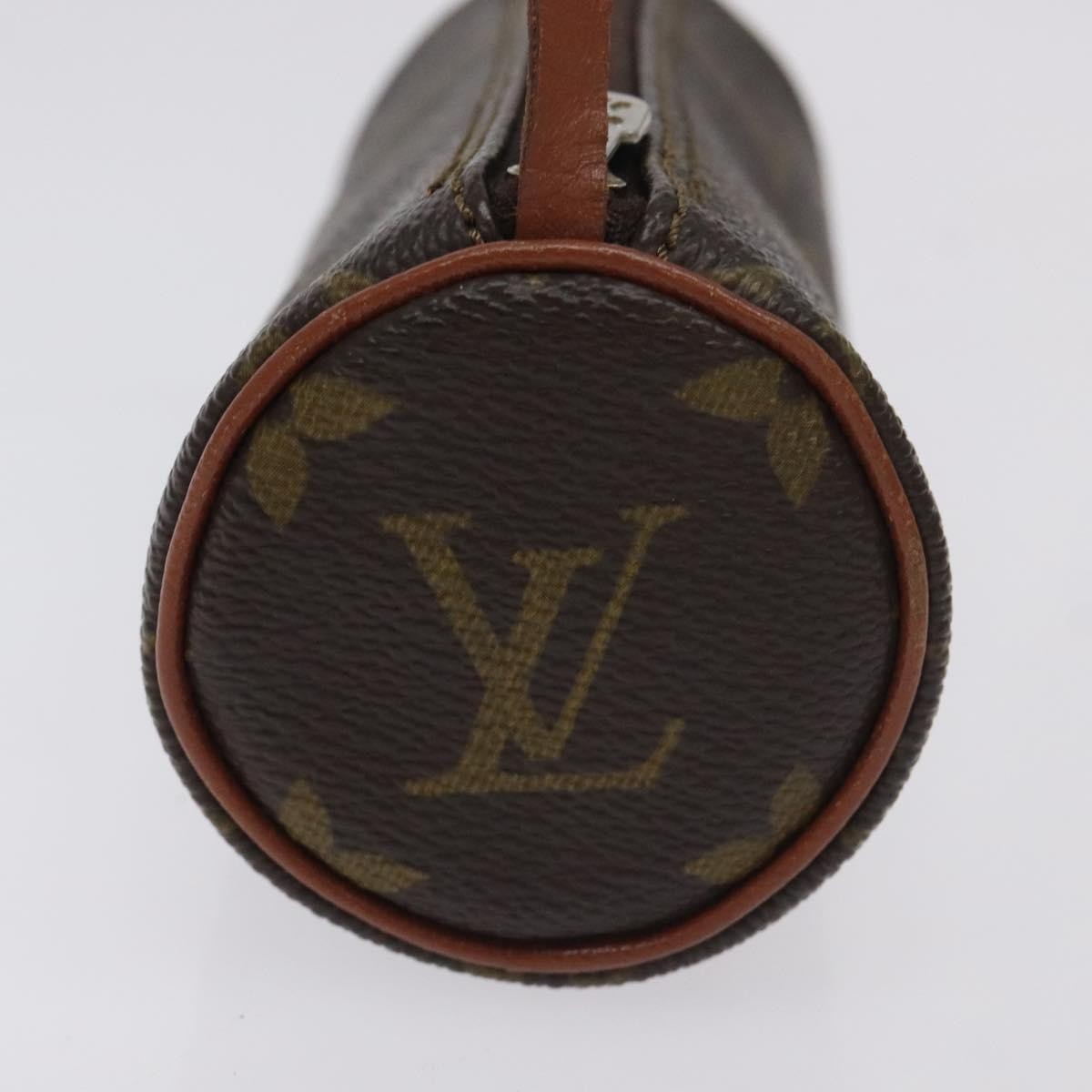 Louis Vuitton Papillon Pochette Monogram Canvas, BROWN, CANVAS, Handbag