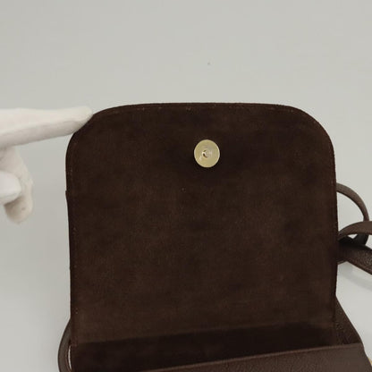 Bally Vintage Shoulder Bag Leather, Brown, Leather, Shoulder Bag