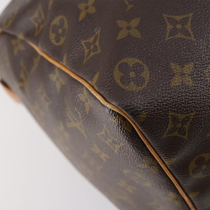 Louis Vuitton Keepall Bag Monogram Canvas, BROWN, CANVAS, Travel bag