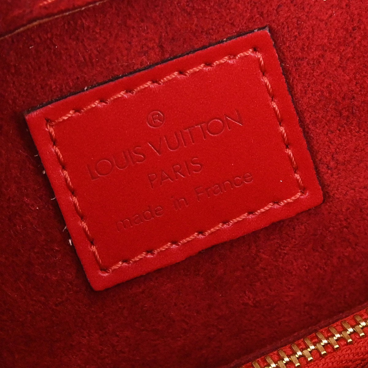 Louis Vuitton Pont Neuf Handbag Epi Leather, RED, LEATHER, Handbag