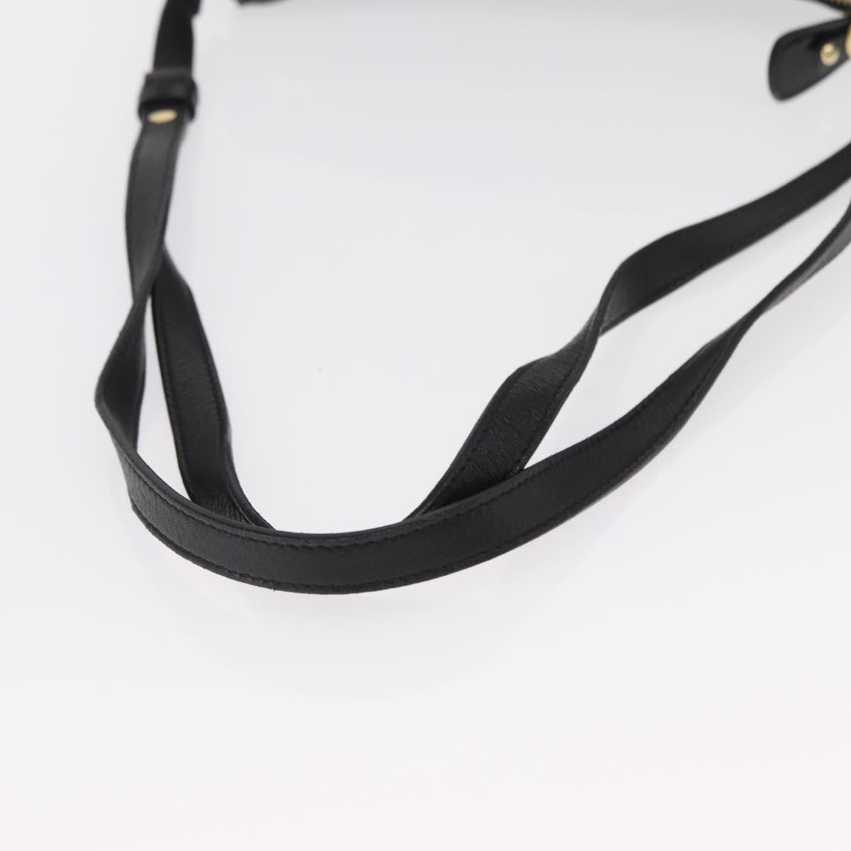 Salvatore Ferragamo Vala Shoulder Bag Leather, BLACK, LEATHER, Shoulder bag