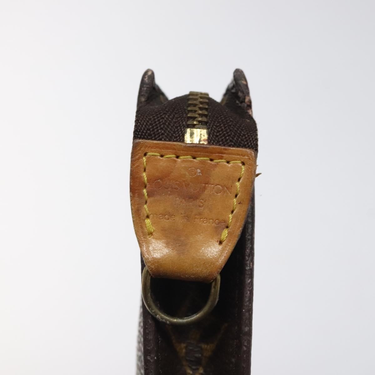 Louis Vuitton Pochette Accessoires Monogram Canvas, BROWN, CANVAS, Clutche & pouche