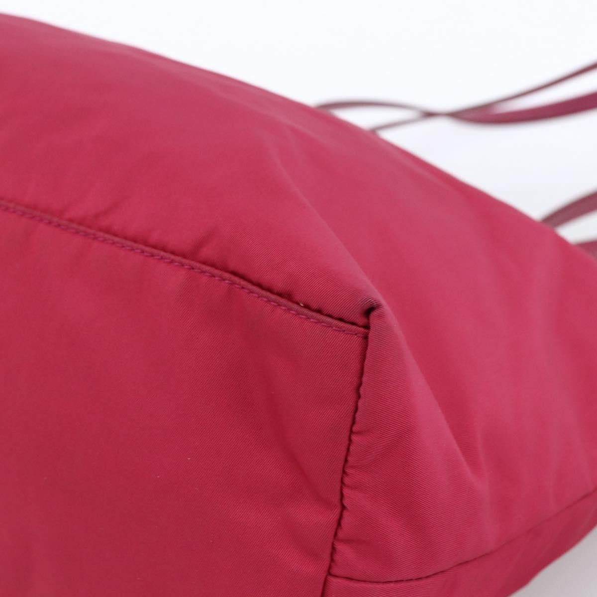 Prada Vintage Tote Tessuto, PINK, NYLON, Tote bag