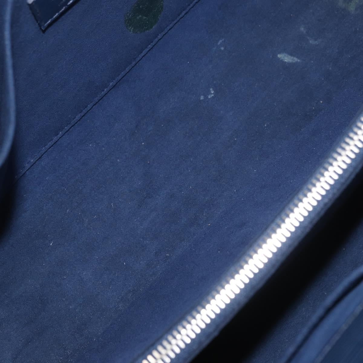 Louis Vuitton Marly Handbag Epi Leather, Blue, Leather, Handbag