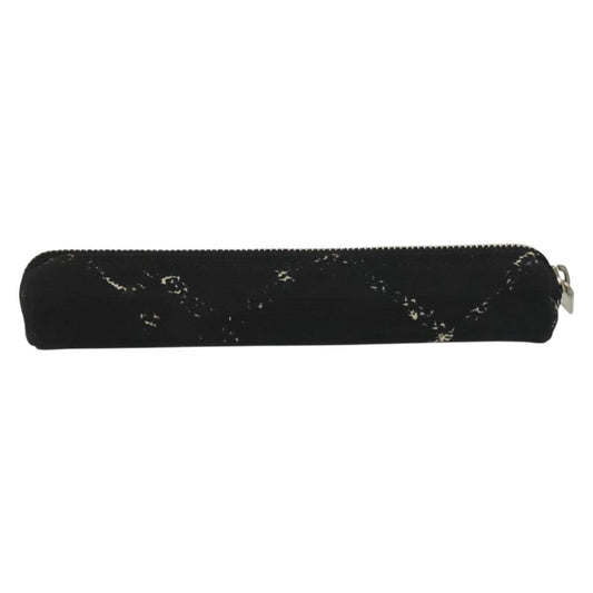 Chanel Travel Line Pen Case Nylon, BLACK, NYLON, Wallets