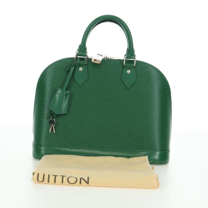 Louis Vuitton Alma Handbag Epi Leather, Green, Leather, Handbag