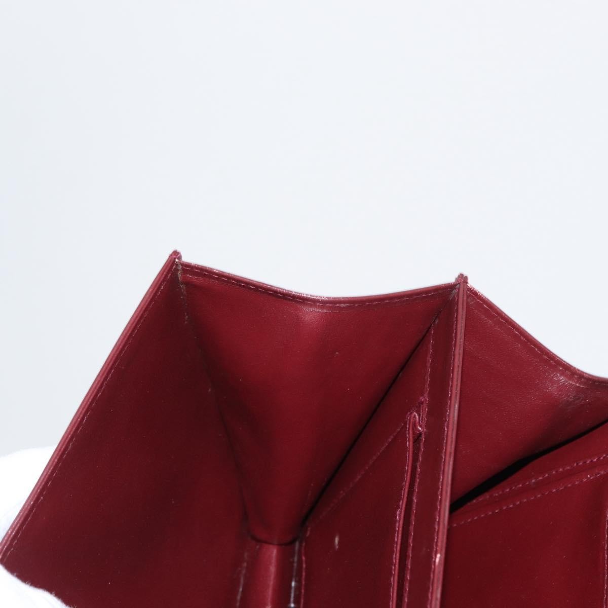 Gucci Vintage Handbag Leather, BURGUNDY, LEATHER, Handbag