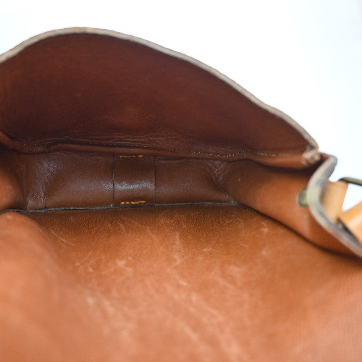 Louis Vuitton Cartouchiere Handbag Monogram Canvas, BROWN, CANVAS, Handbag