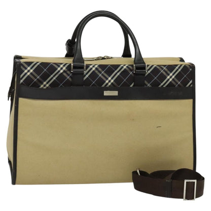 Burberry Blue Label Tote Bag Canvas, BEIGE, CANVAS, Tote bag