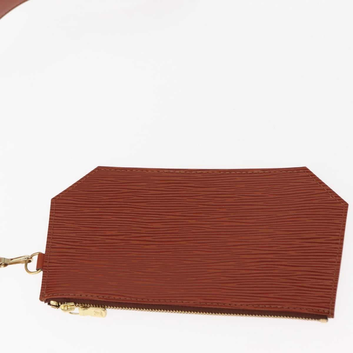 Louis Vuitton Vintage Sac d'Epaule Handbag Epi Leather, BROWN, LEATHER, Shoulder bag