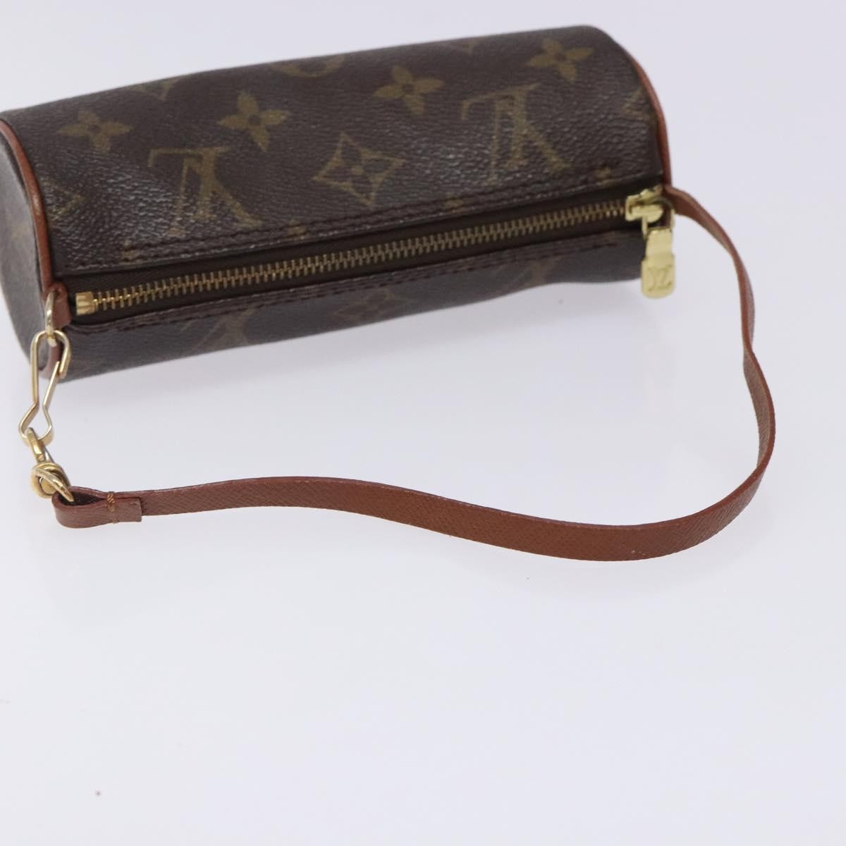 Louis Vuitton Papillon Pochette Monogram Canvas, BROWN, CANVAS, Handbag