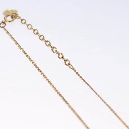 Christian Dior CD Pendant Necklace Metal, GOLD, METAL, Necklace