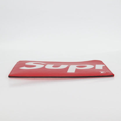 Louis Vuitton Pochette Jour Limited Edition Supreme Epi Leather, RED, LEATHER, Clutche & pouche