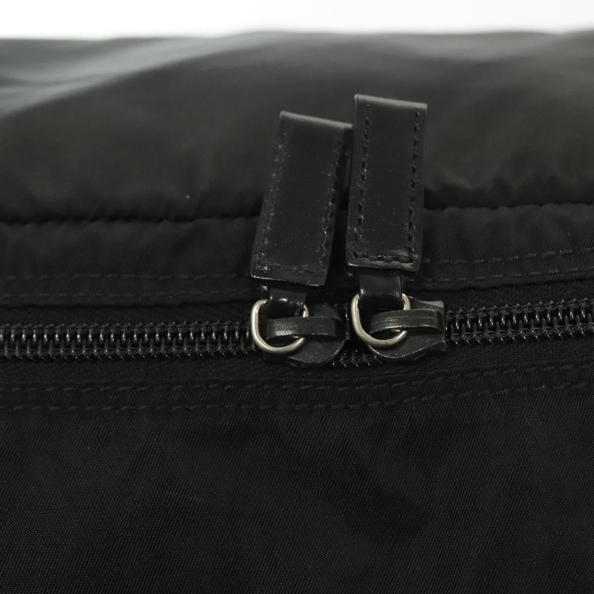 Prada Travel Pouch Tessuto, BLACK, NYLON, Clutche & pouche