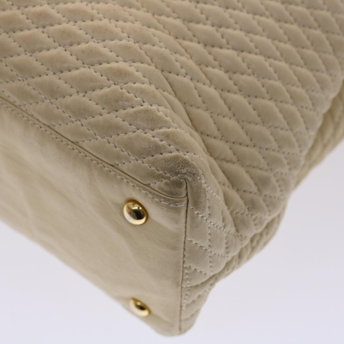 Bally Vintage Shoulder Bag Leather, BEIGE, LEATHER, Shoulder bag