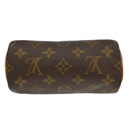 Louis Vuitton Speedy Mini HL Handbag Monogram Canvas, Brown, Canvas, Handbag