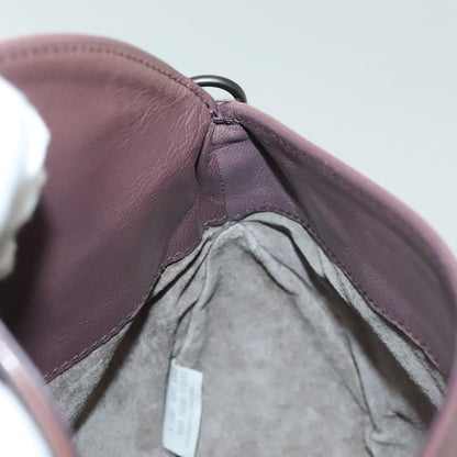 Bottega Veneta Intrecciato Leather, PURPLE, LEATHER, Clutche & pouche