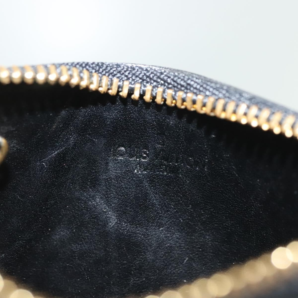 Louis Vuitton Pochette Clés Epi, BLACK, LEATHER, Wallets