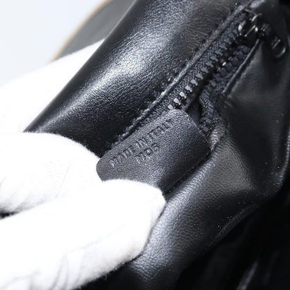 Celine Vintage Shoulder Bag Leather, BLACK, LEATHER, Shoulder bag