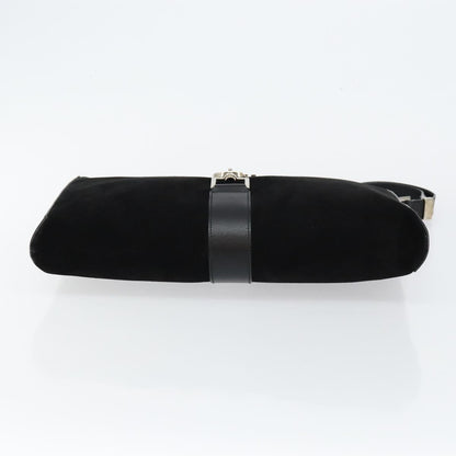 Gucci Jackie Original Shoulder Bag Leather Leather, BLACK, SUEDE, Shoulder bag