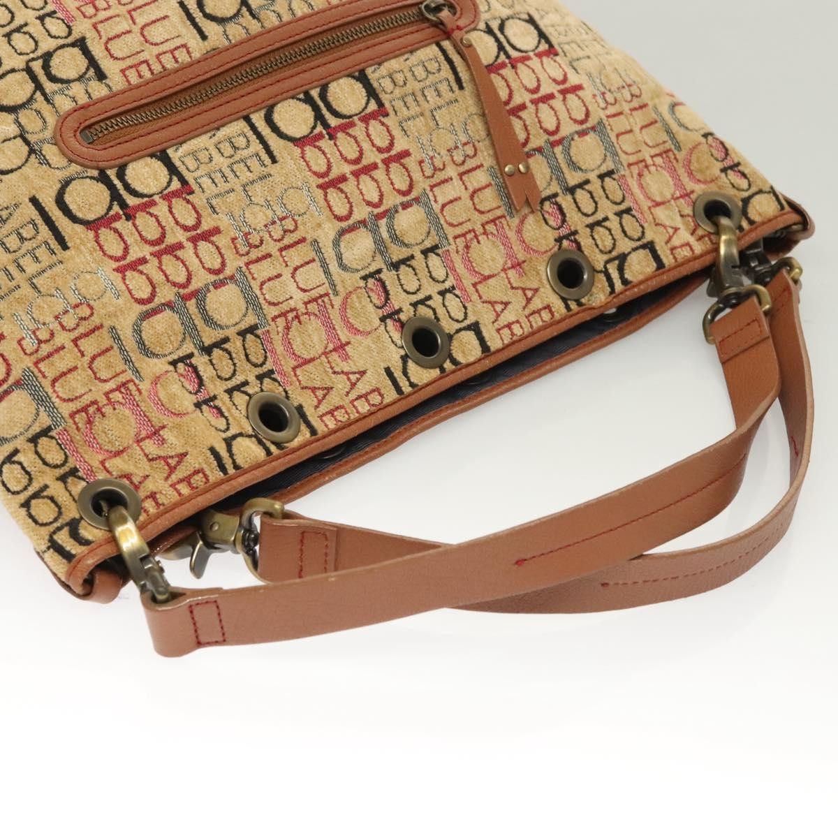 Burberry Blue Label Tote Bag Canvas, BEIGE, CANVAS, Tote bag