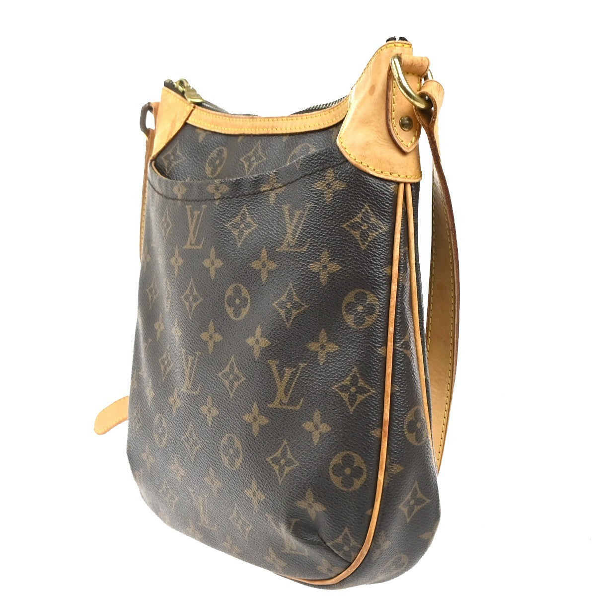 Louis Vuitton Odeon Handbag Monogram Canvas, BROWN, CANVAS, Shoulder bag