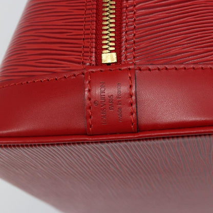 Louis Vuitton Alma Handbag Epi Leather, RED, LEATHER, Handbag