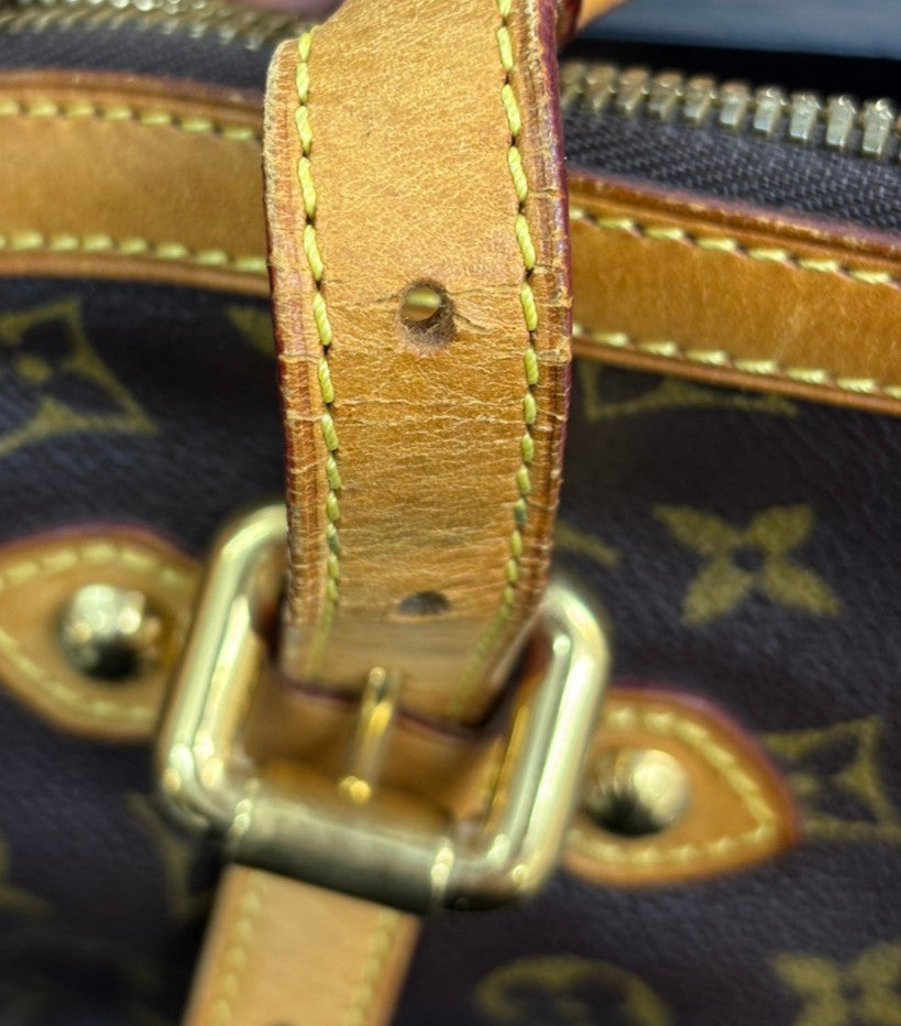 Louis Vuitton Tivoli Handbag Monogram Canvas, BROWN, CANVAS, Shoulder bag