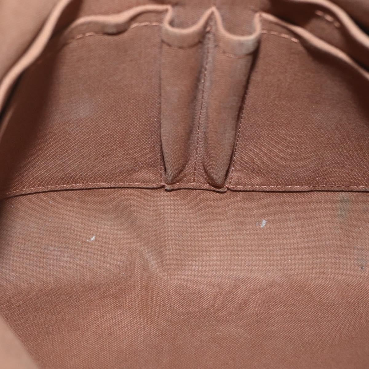 Louis Vuitton Trotteur Beaubourg Handbag Monogram Canvas, BROWN, CANVAS, Shoulder bag
