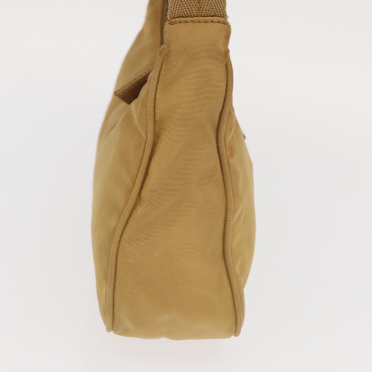 Prada Hobo Tessuto, YELLOW, NYLON, Handbag