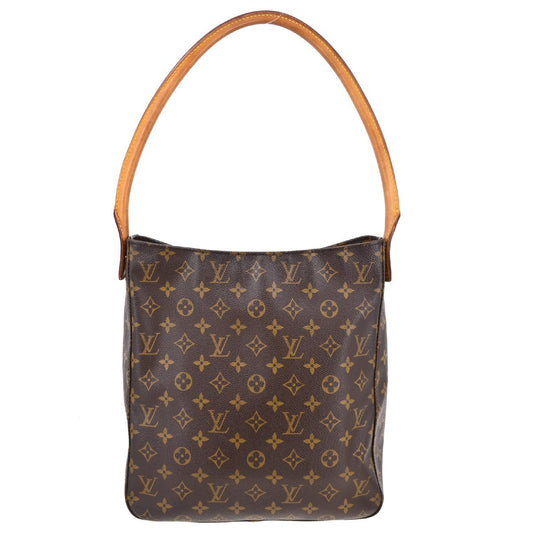 Louis Vuitton Monogram Looping Handbag Monogram Canvas, Brown, Canvas, Shoulder Bag
