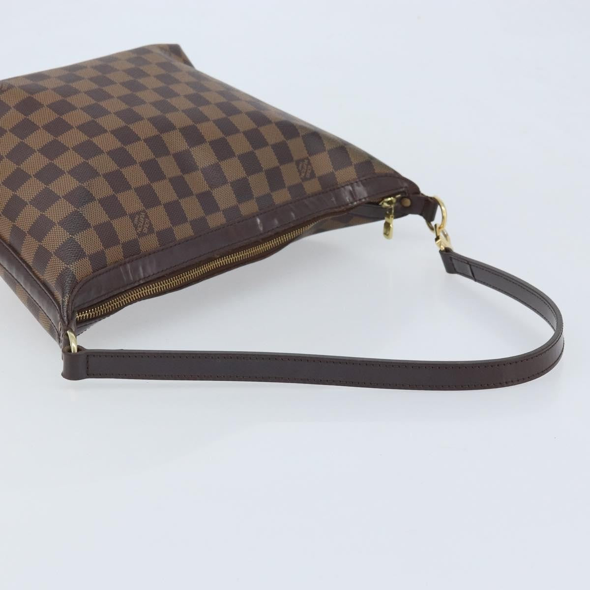 Louis Vuitton Illovo Handbag Damier, BROWN, CANVAS, Handbag