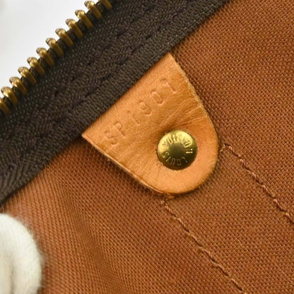 Louis Vuitton Keepall Bag Monogram Canvas, Brown, Canvas, Travel Bag