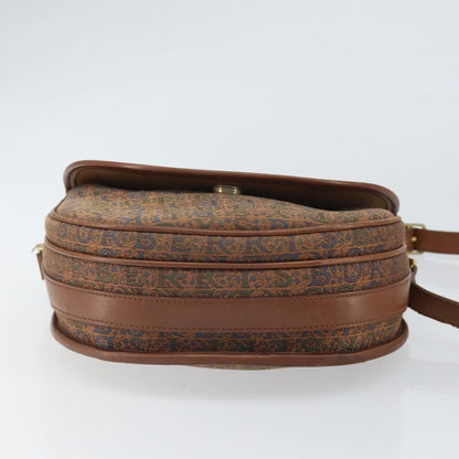 Burberry Flap Shoulder Bag Canvas, BROWN, CANVAS, Shoulder bag