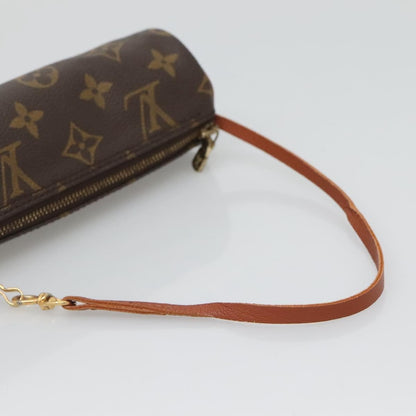 Louis Vuitton Papillon Pochette Monogram Canvas, BROWN, CANVAS, Clutche & pouche