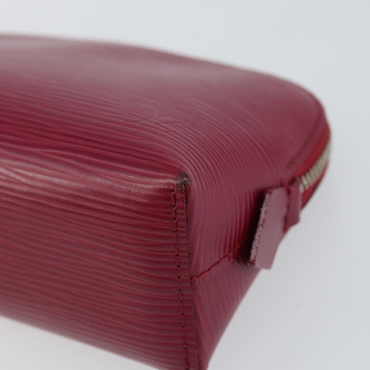 Louis Vuitton Cosmetic Pouch Epi Leather, PINK, LEATHER, Clutche & pouche